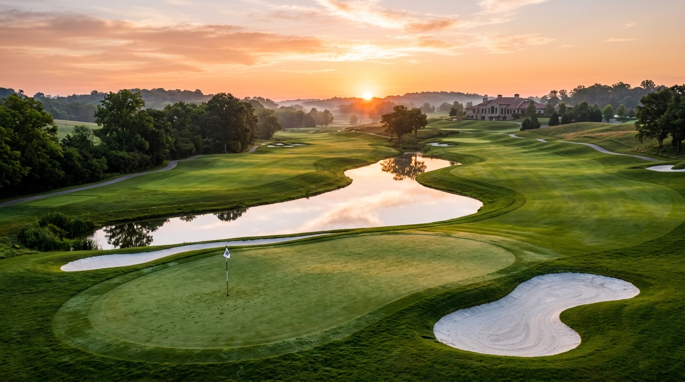 Championship Golf Course Fairway